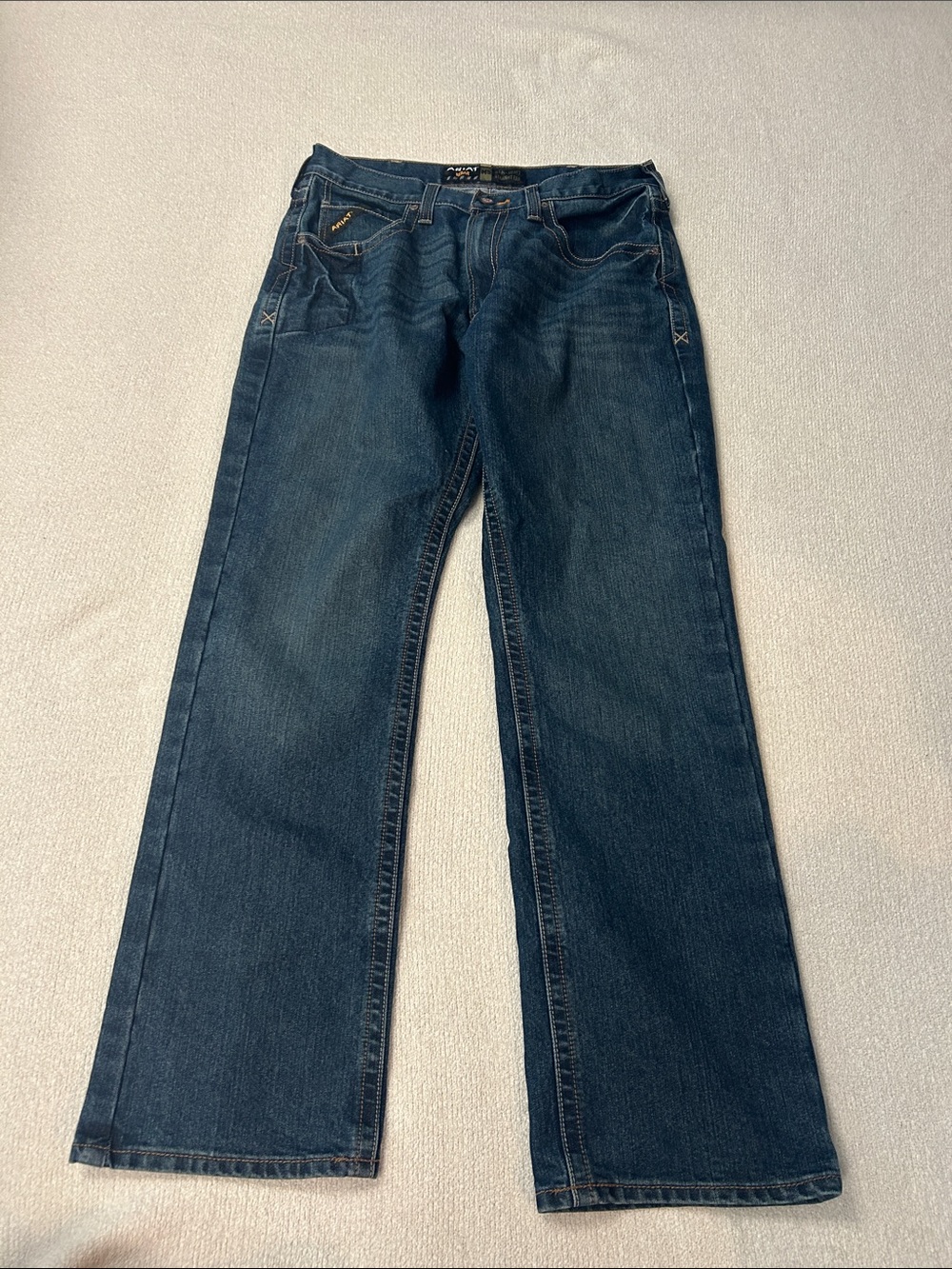 Ariat Dark Blue Straight-Leg Jeans
